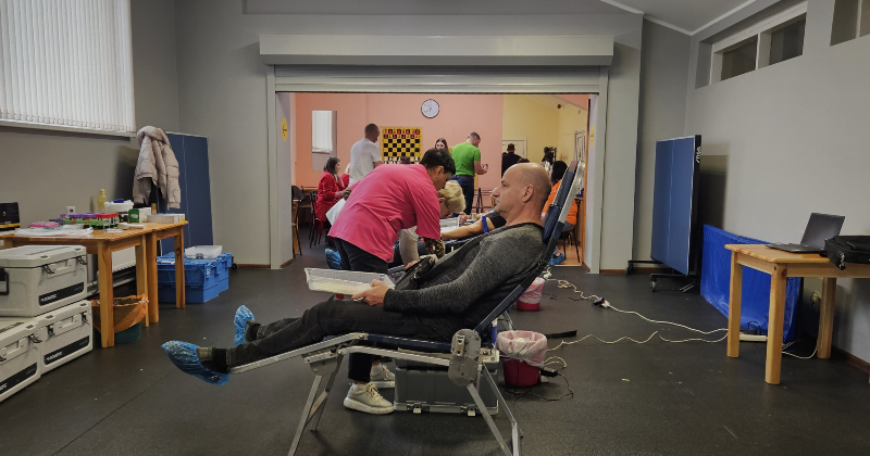 Jēkabpilī donoru dienā liela atsaucība