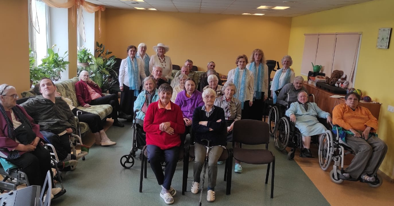 Līvānu aprūpes centrā viesojas &ldquo;Līvas&rdquo;