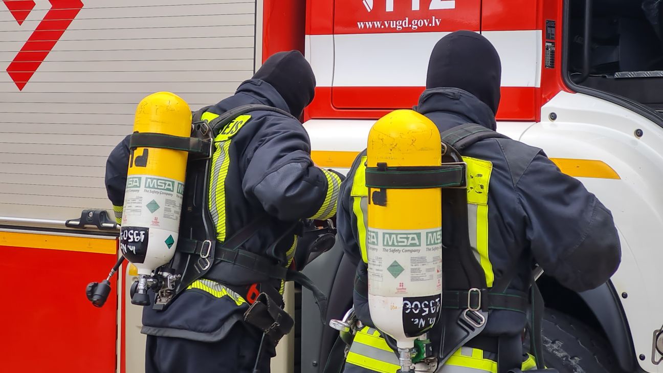 Jēkabpilī fiksēts kūlas ugunsgrēks