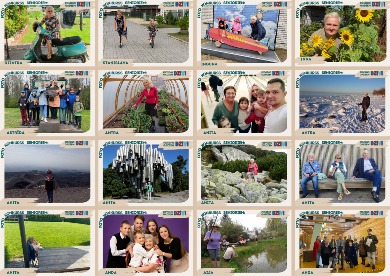 Sākusies balsošana senioru fotokonkursā