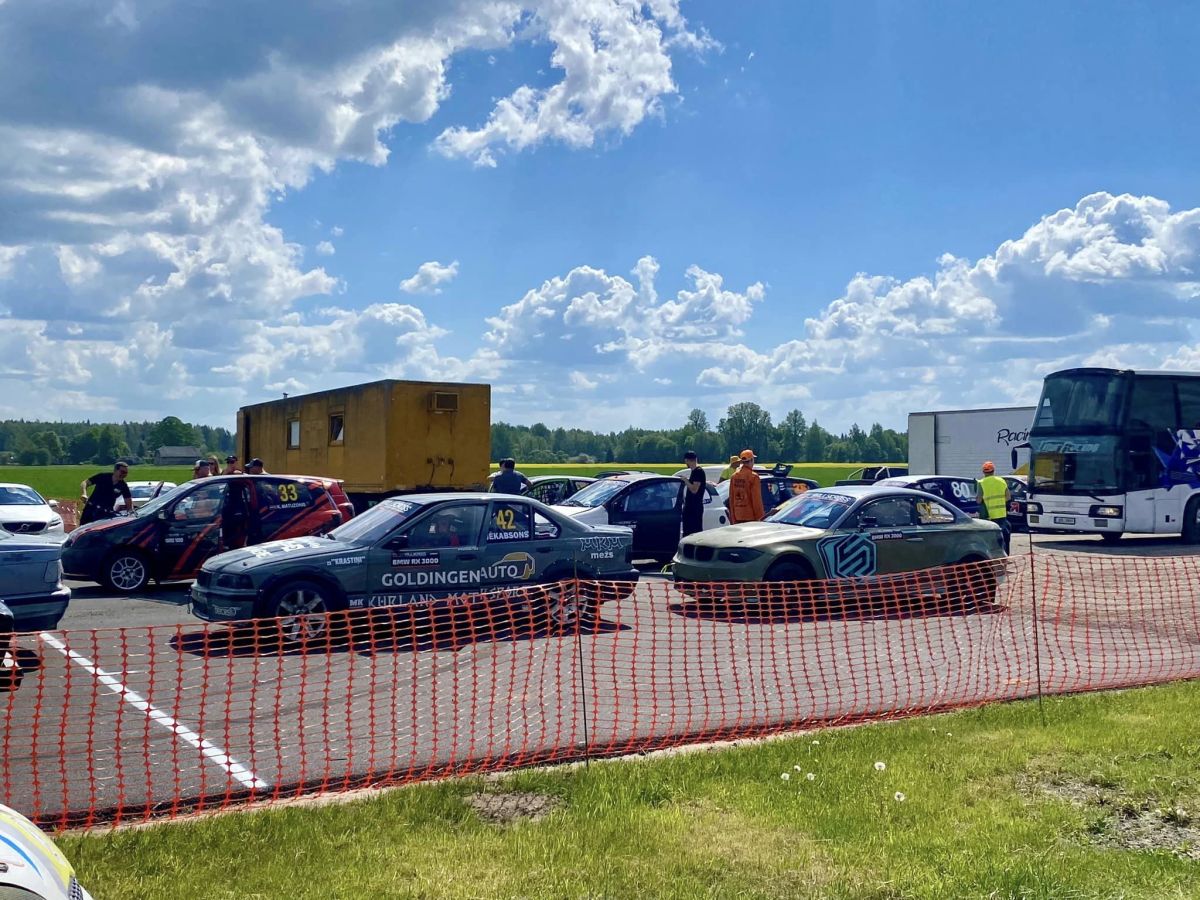 Biržos norisinājies Latvijas - Lietuvas Rallijkrosa čempionāta 2. posms