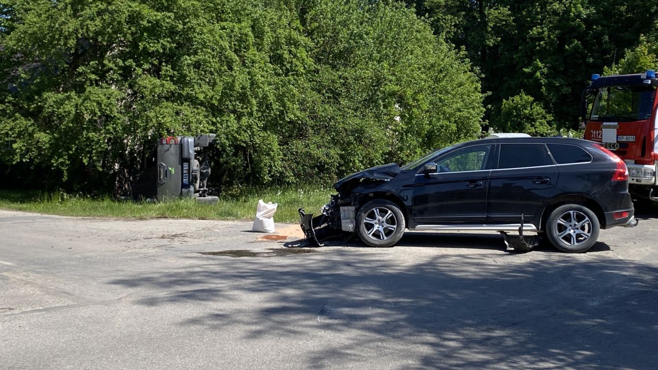 Jēkabpilī notikusi smaga automašīnu sadursme (PAPILDINĀTS)