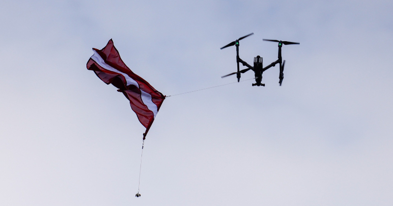 Sēlijā atklāts dronu mācību un testē&scaron;anas poligons