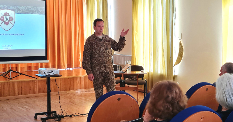 Līvānie&scaron;iem stāsta par gatavību krīzes situācijām