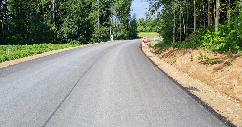 Viesītē pārbūvēta Paula Stradiņa iela