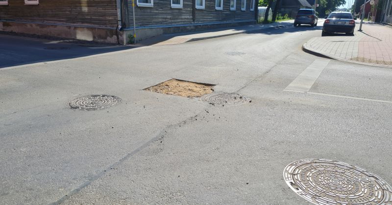 20. un 21. jūnijā būs slēgta satiksme A.Pormaļa un Viestura ielas krustojumā