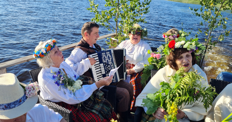 Ar daudzveidīgām aktivitātēm aizvadīti vasaras saulgriežu svētki Jersikā