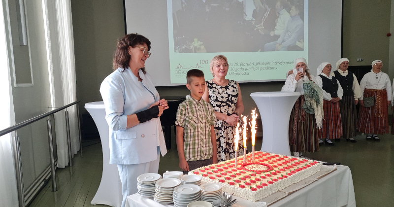 Jēkabpils novada Galvenā bibliotēka svin 100 gadu jubileju