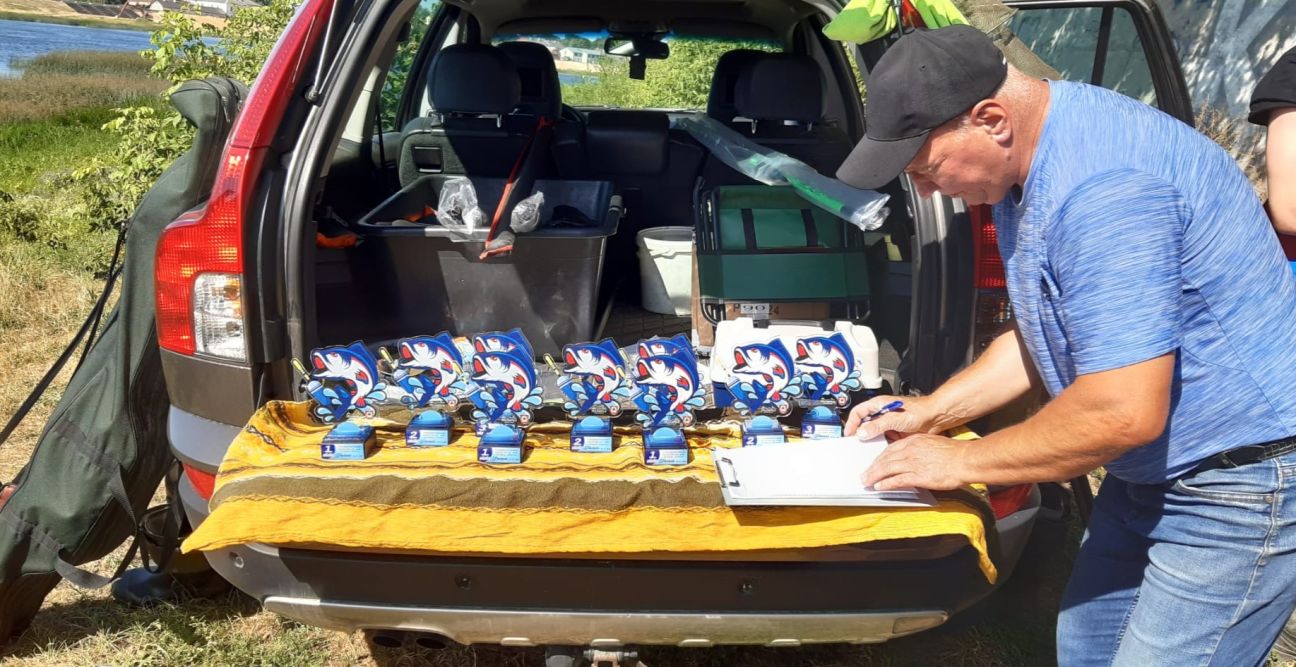 Jēkabpils pilsētas svētku rītā norisinājās makšķerēšanas sacensības