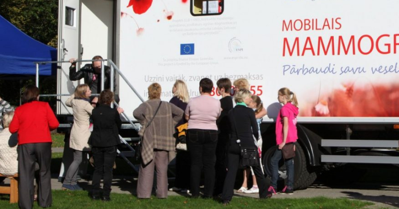 13. jūlijā Jēkabpilī ieradīsies mamogrāfs