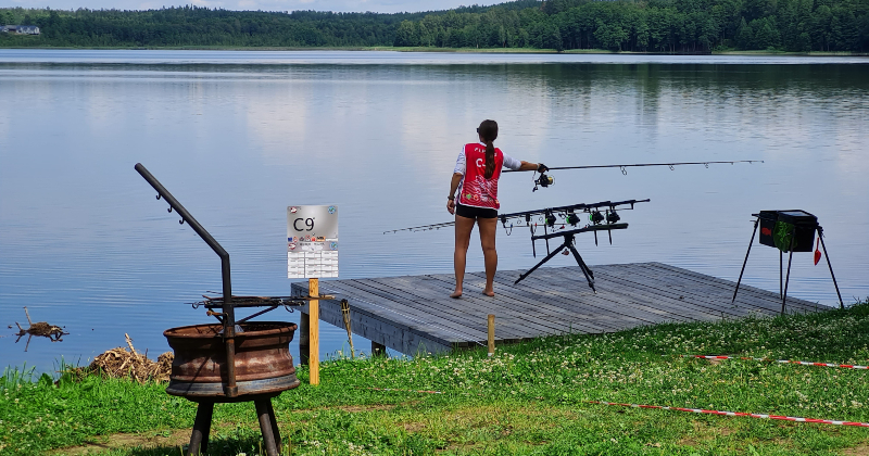 Baļotes ezerā norit divi pasaules čempionāti karpu mak&scaron;ķerē&scaron;anā