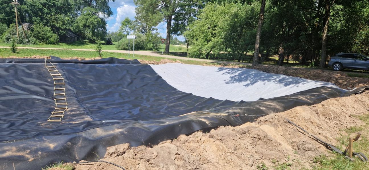 Turkos atjaunota ūdens ņemšanas tilpe ugunsdzēsības vajadzībām