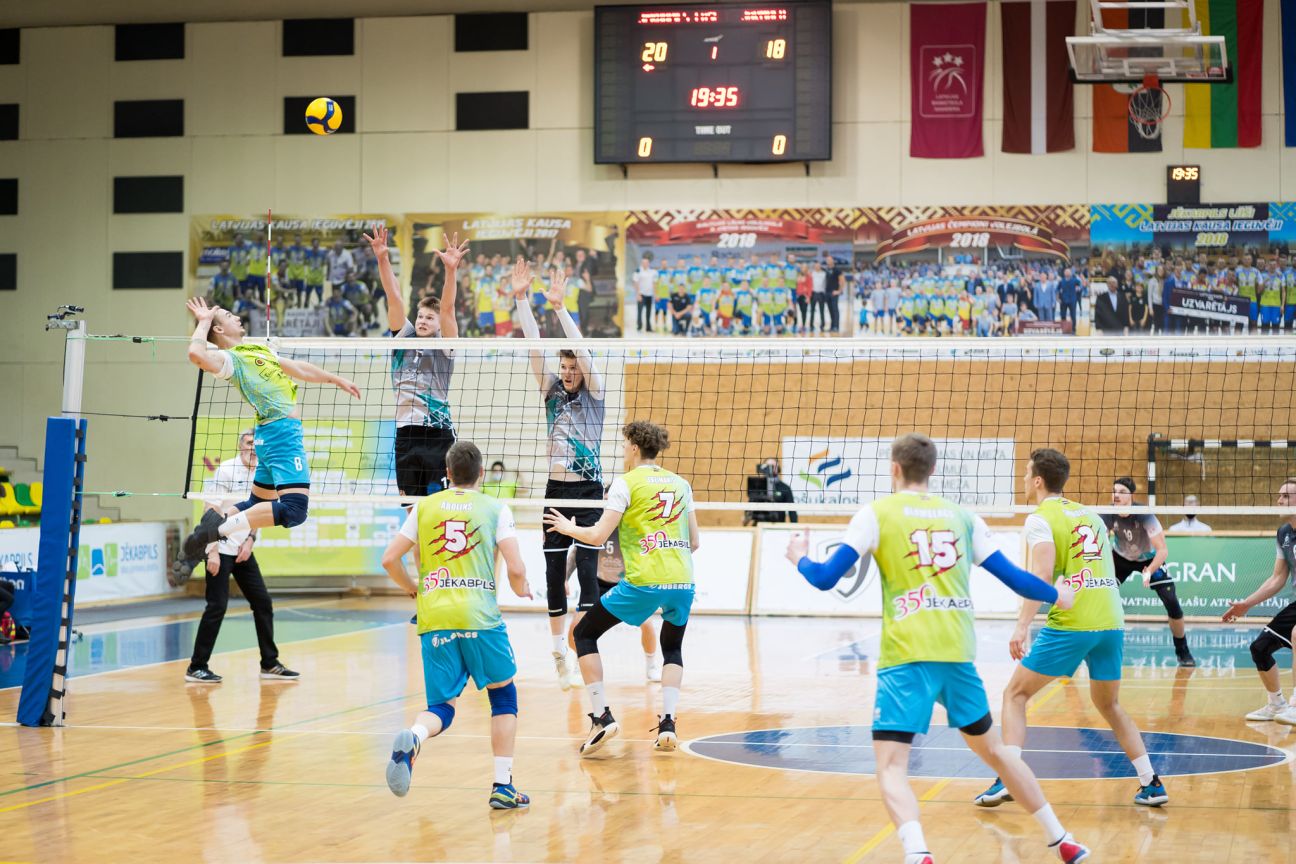 Volejbola klubu turnīros Eiropā no Latvijas startēs “Jēkabpils Lūši” (PAPILDINĀTS)