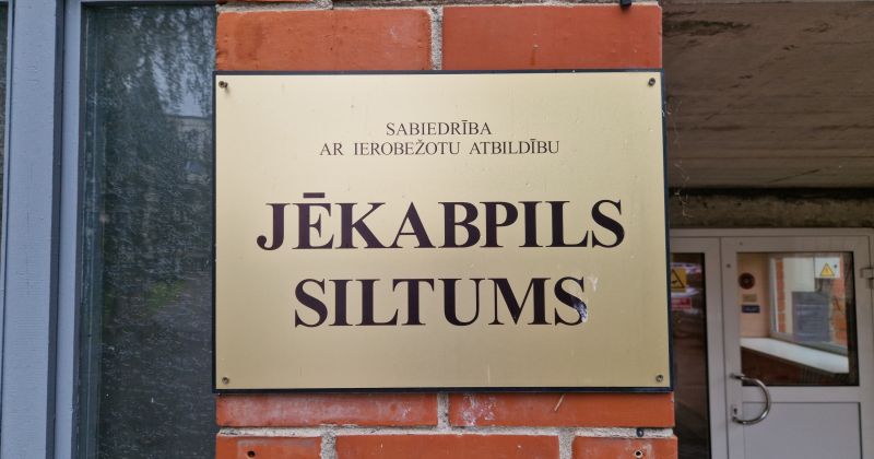 SIA &ldquo;Jēkabpils siltums&rdquo; paziņo pārskatīto tarifu