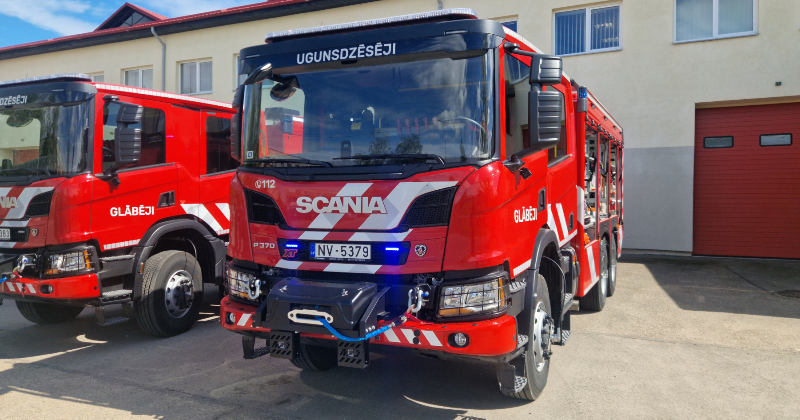 Varie&scaron;u pagastā izcēlies ugunsgrēks septiņu hektāru platībā