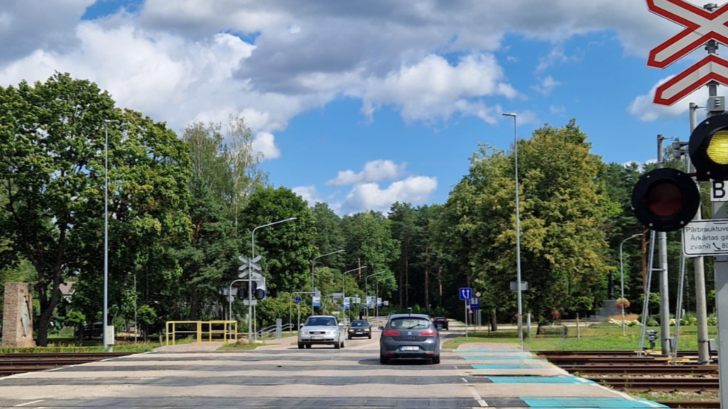 Līvānos dzelzceļa remontdarbu laikā būs slēgta pārbrauktuve Stacijas ielā 