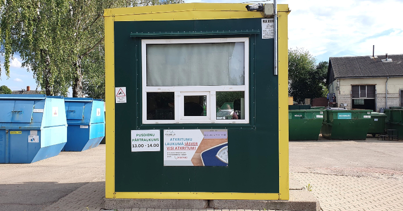 Iepazīsti vietu, kur atkritumi sāk jaunu dzīvi!