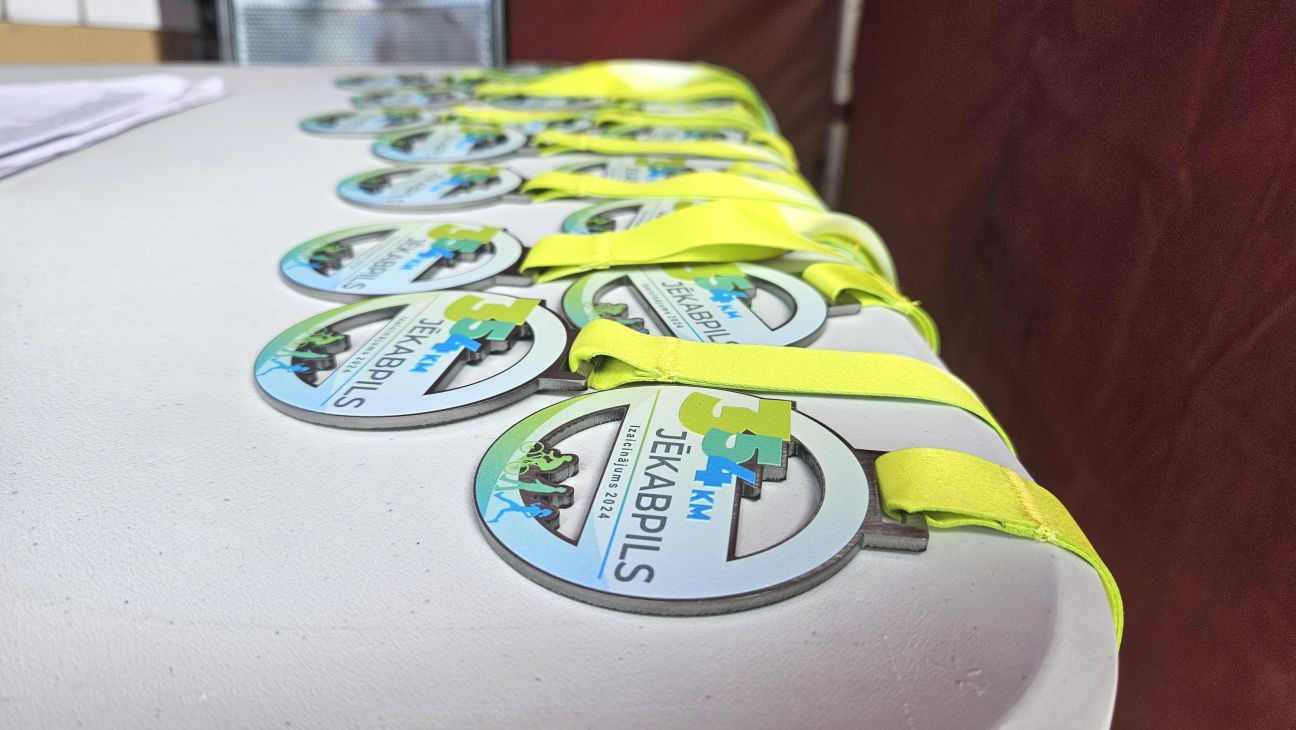 Jēkabpilī kilometru krāšanas izaicinājumu pieveikuši teju 500 dalībnieku