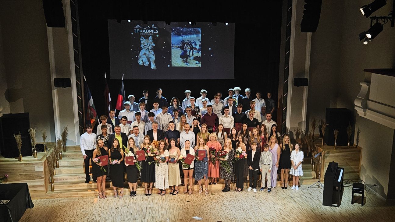 Jēkabpils sporta skolu šogad absolvē 67 sportisti