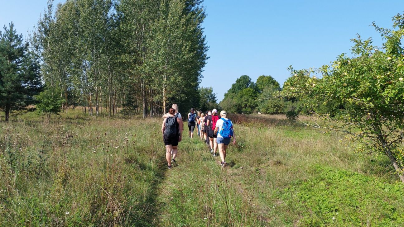 16 dalībnieki dodas ceturtajā Krustpils taku izpētes gājienā