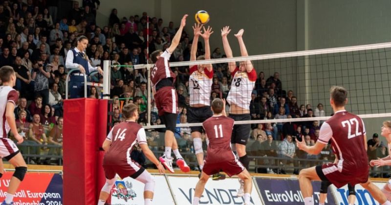Latvijas volejbolisti ieradu&scaron;ies Serbijā uz Eiropas U-20 čempionātu
