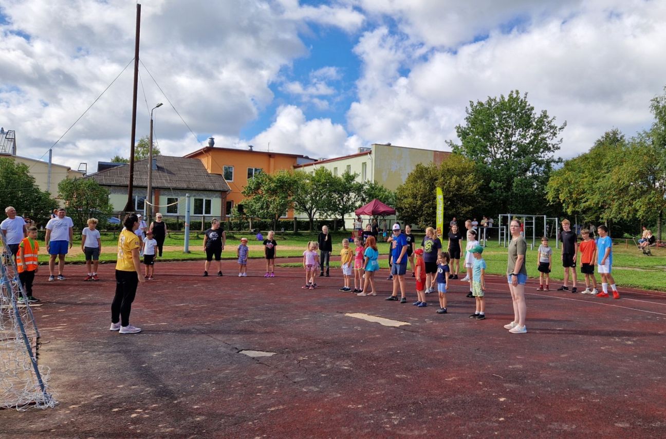 Zasā un Mežārē aizvadīta sporta diena