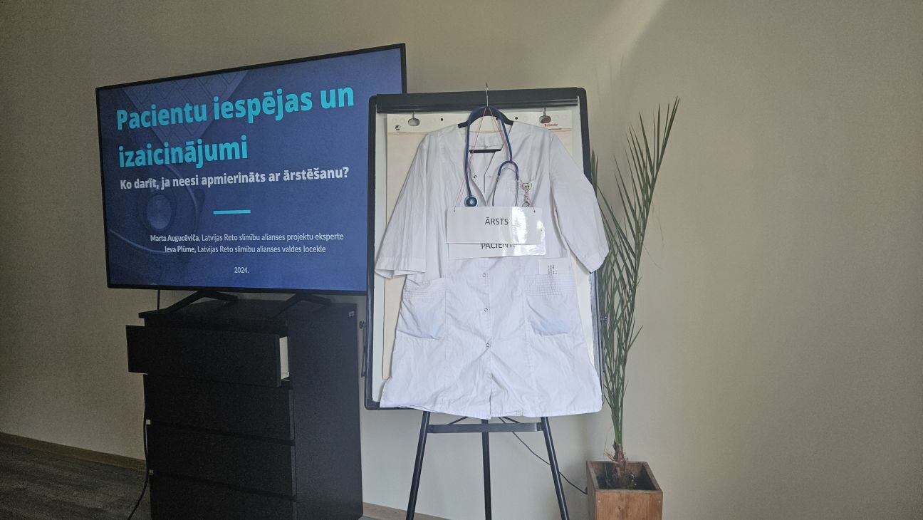 Lielai daļai iedzīvotāju nav izpratnes par pacientu interešu aizstāvību