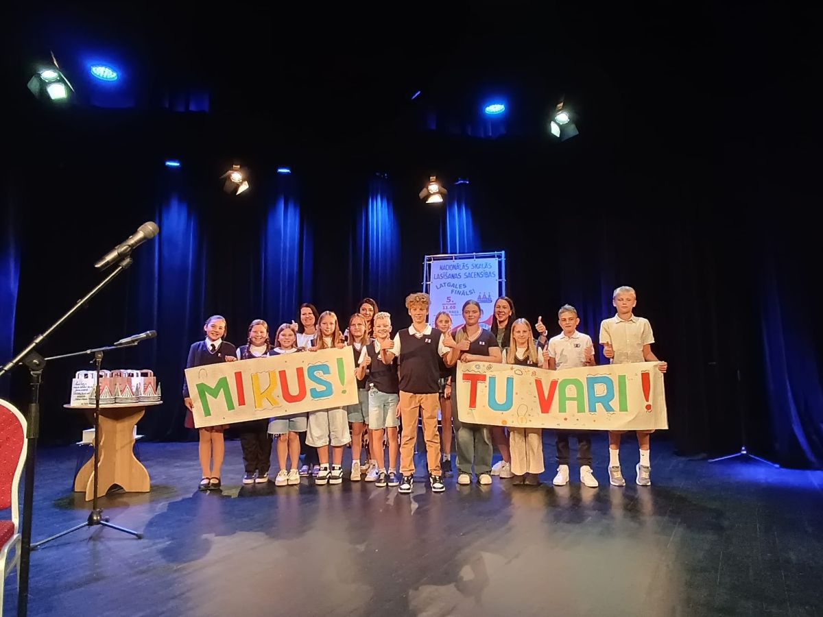 Līvānietis kļuvis par Nacionālās skaļās lasīšanas Latgales reģiona čempionu 