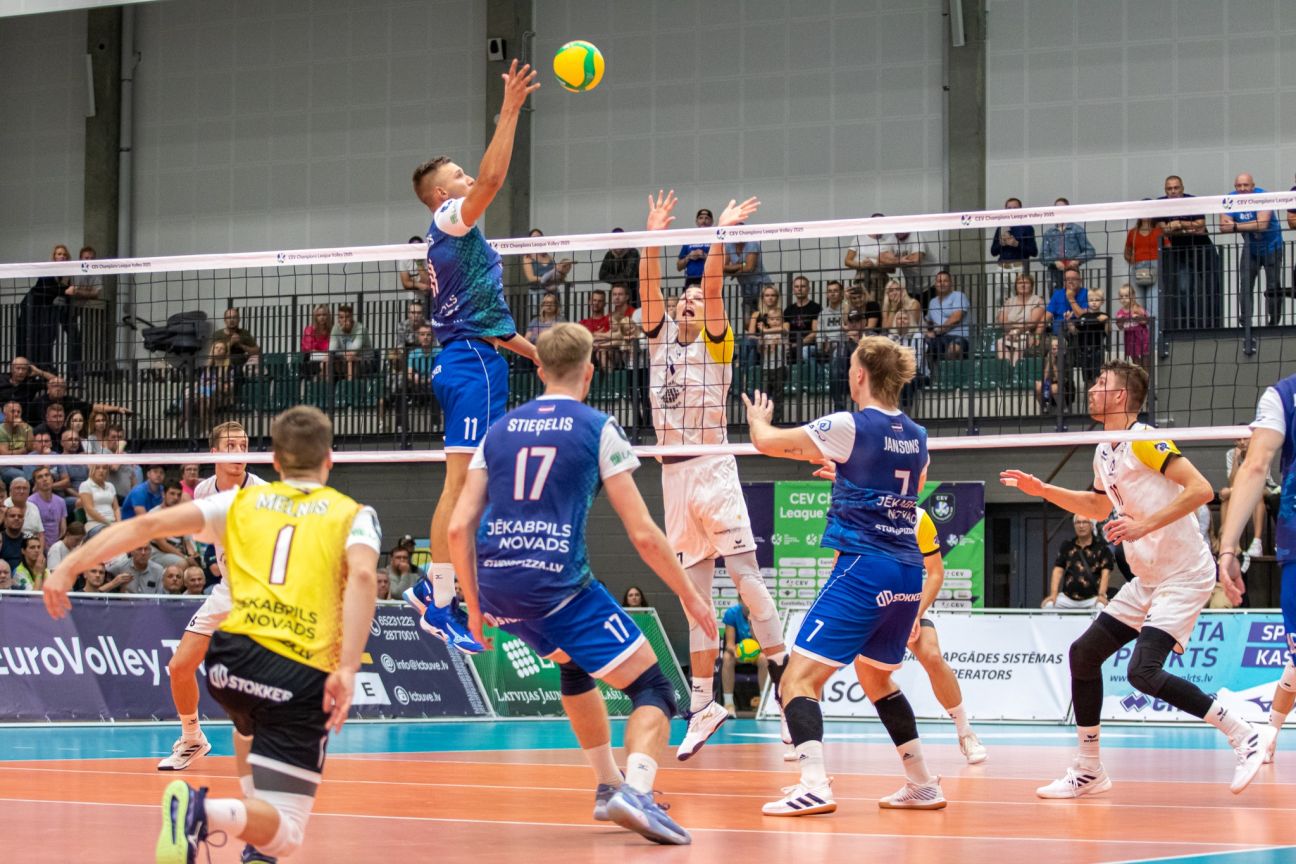 “Jēkabpils Lūši” debitē Eiropas Volejbola konfederācijas Čempionu līgā