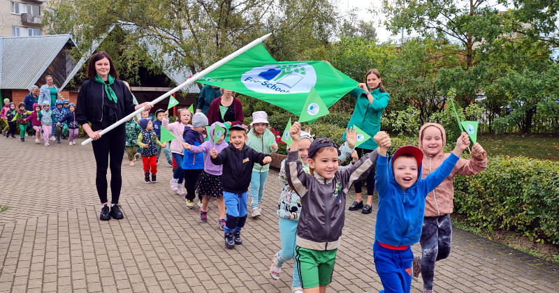 Jēkabpils bērnudārzs &ldquo;Auseklītis&rdquo; iegūst Zaļo karogu