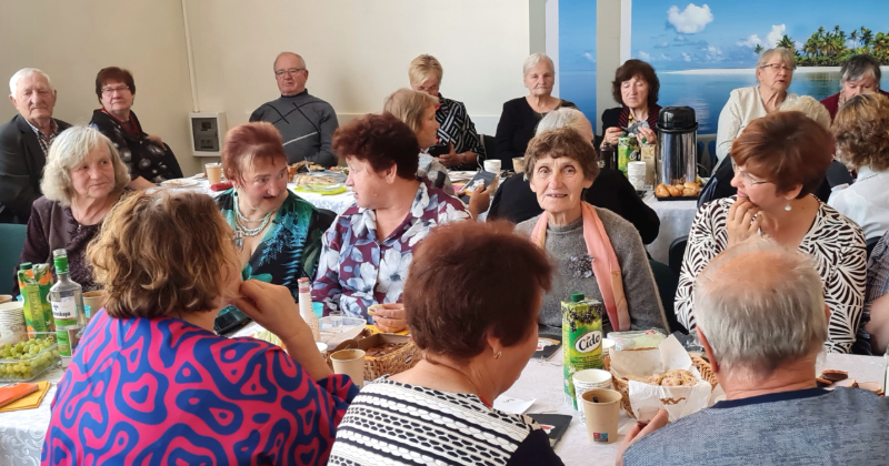 Senioru brančs Biržos pulcē vairāk nekā 150 dalībniekus