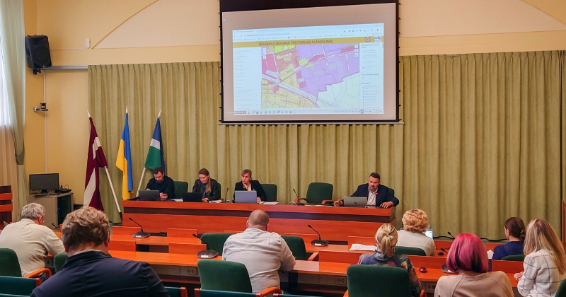 Skata priek&scaron;likumus Jēkabpils novada teritorijas plānojuma pilnveidei