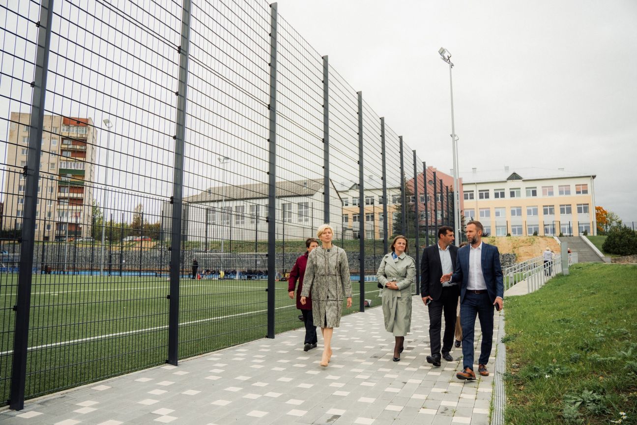 Aizkraukli apmeklē izglītības ministre