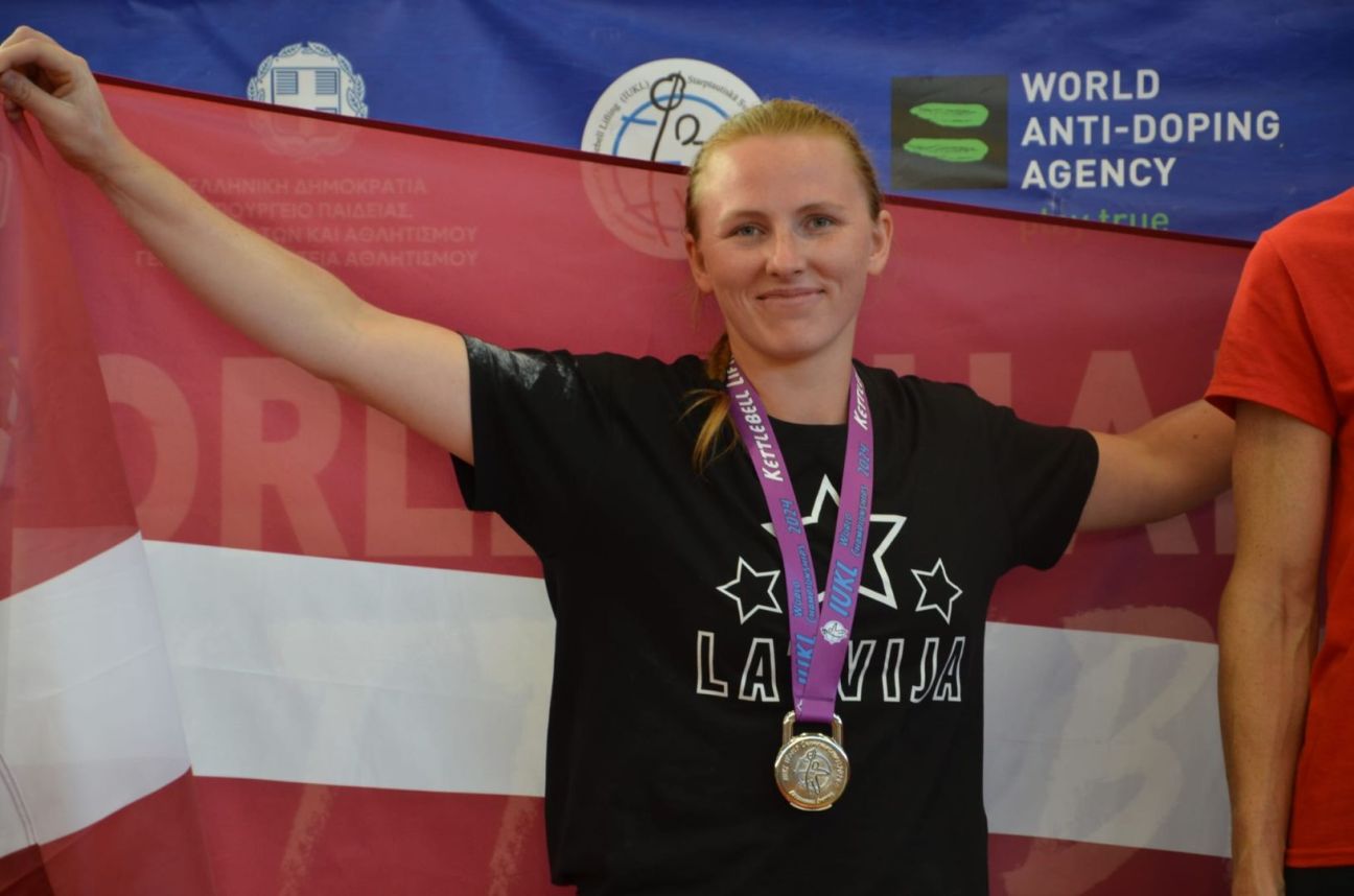 Jāņa Āboliņa sporta kluba svarcēlājiem izcili panākumi Grieķijā