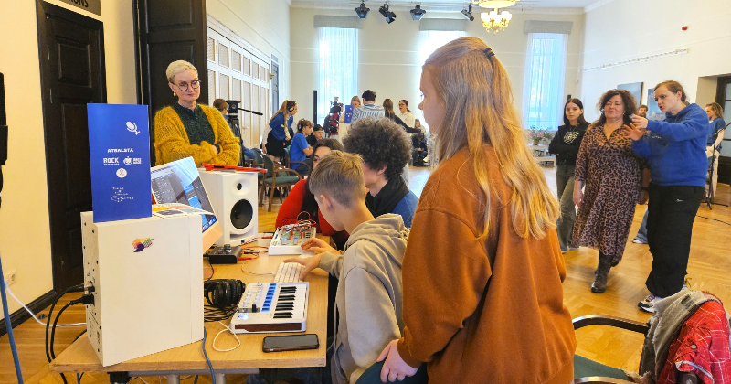 Jēkabpilī jaunie&scaron;i rada mūziku Agneses Rakovskas vadībā