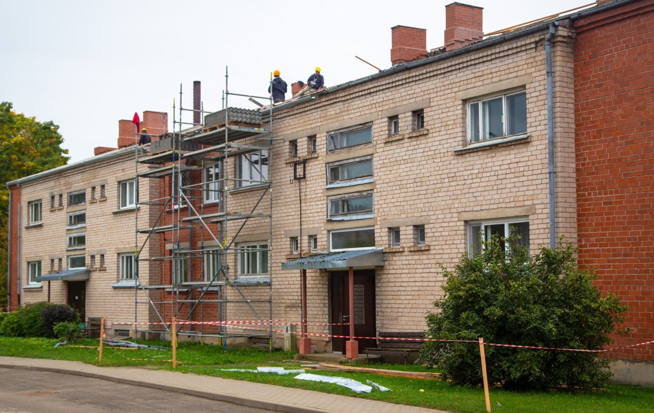 SIA “JK namu pārvalde” turpina uzlabot dzīvojamo ēku infrastruktūru