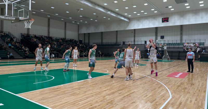 Stiebriņ&scaron;, Elksnītis un Grustāns ved "Jēkabpils BA" uz krā&scaron;ņu uzvaru