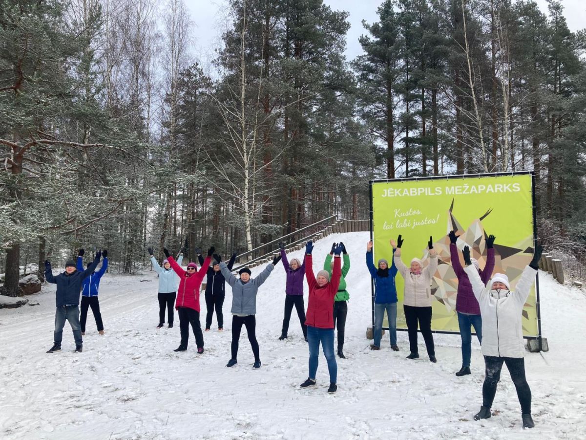 Atvērtie treniņi Jēkabpils pilsētā un novadā novembrī