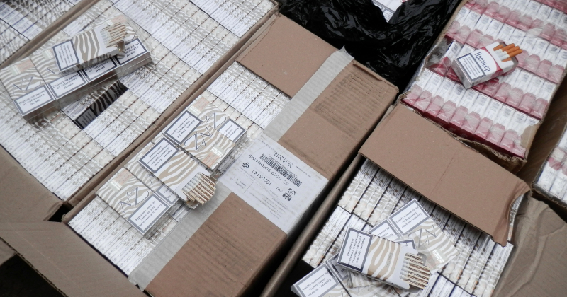 Latgales policistu aiztur par cigare&scaron;u kontrabandas pieseg&scaron;anu