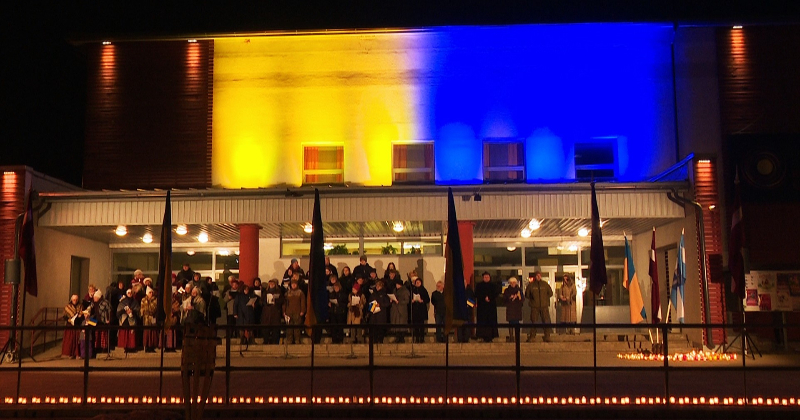 Valsts prezidents aicina vienoties klusuma brīdī, pieminot Ukrainā bojāgāju&scaron;os cīnītājus