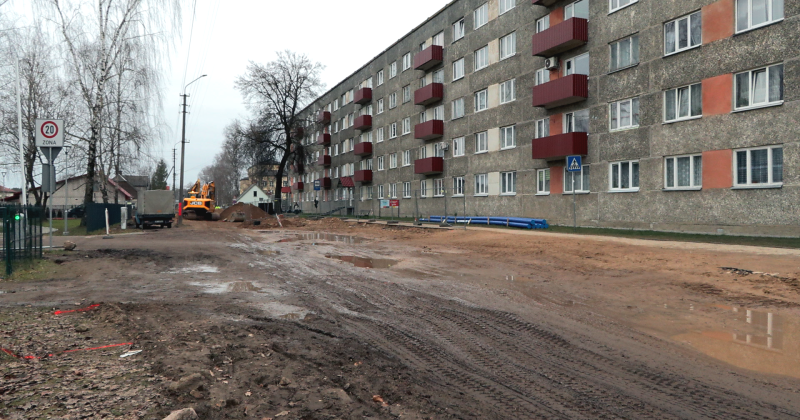 Būvdarbu dēļ izmaiņas gājēju kustībā Jaunajā ielā (SHĒMA pielikumā)