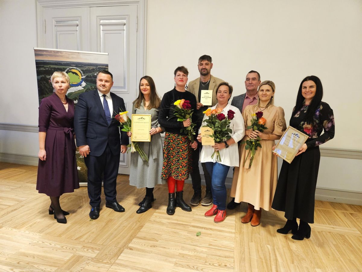 Jēkabpils uzņēmējus godina ar Zemgales Tūrisma gada balvām