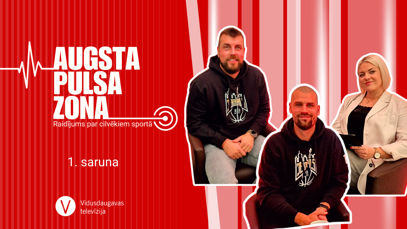 “Augsta pulsa zona” – raidījums par cilvēkiem sportā