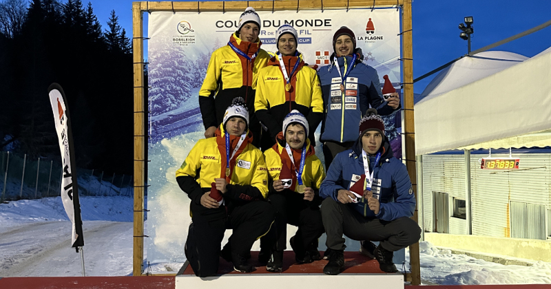 Pasaules kauss kamaniņu sportā junioriem: Laplaņā skan Latvijas himna 