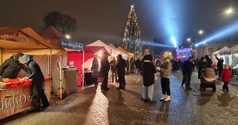14. decembrī Jēkabpilī būs Ziemassvētku tirdziņ&scaron; un satiksmes izmaiņas (AFI&Scaron;A UN SHĒMA)