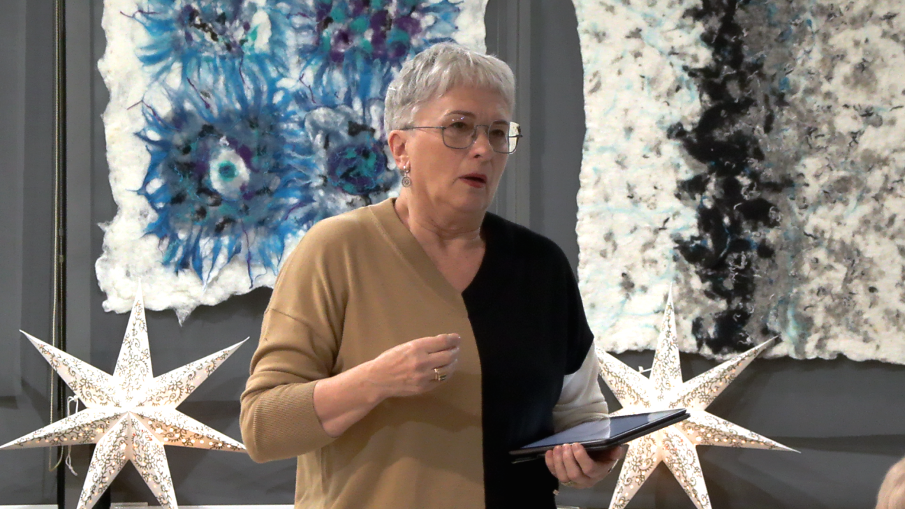 Sandra Kalniete līvāniešiem stāsta par savu ceļu rakstniecībā