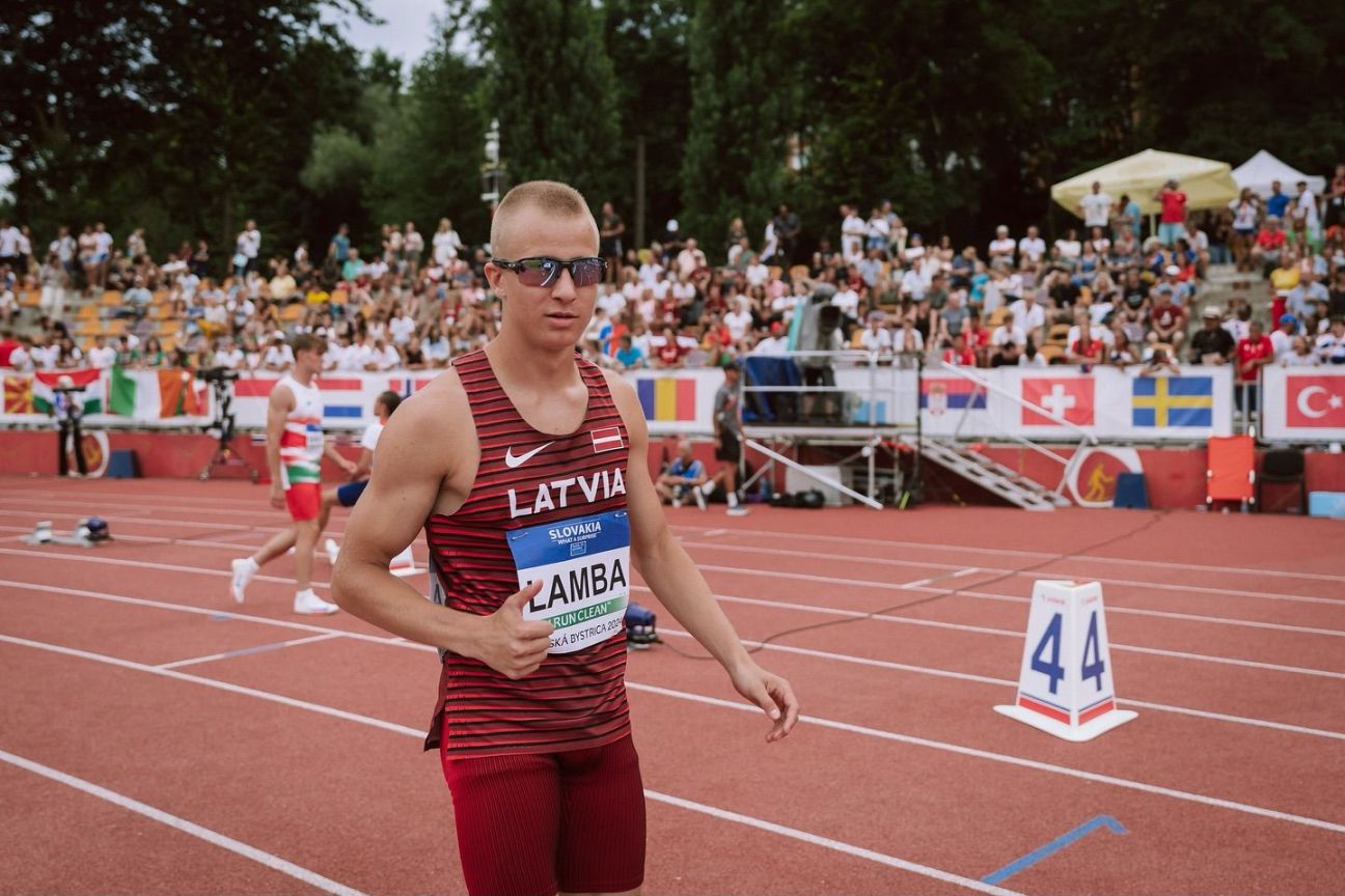 Jēkabpilietis Emīls Lamba izvirzīts gada balvai vieglatlētikā