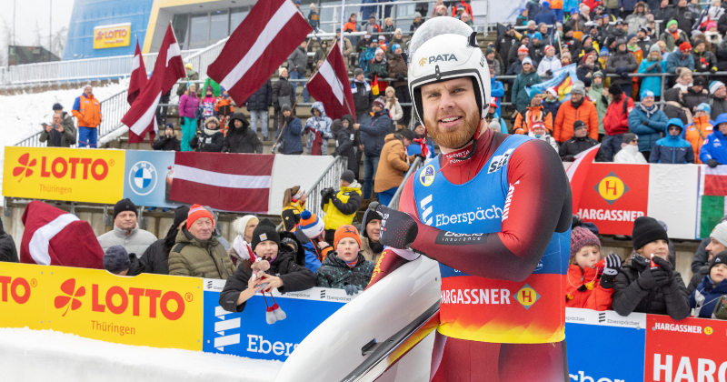 Latvijas kamaniņu izlases treneri: Turpināsim meklēt &ldquo;pretzāles&rdquo; sarežģītajai Oberhofas trasei 