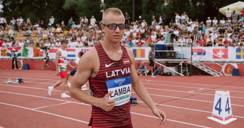 Jēkabpilietis Emīls Lamba izvirzīts gada balvai vieglatlētikā