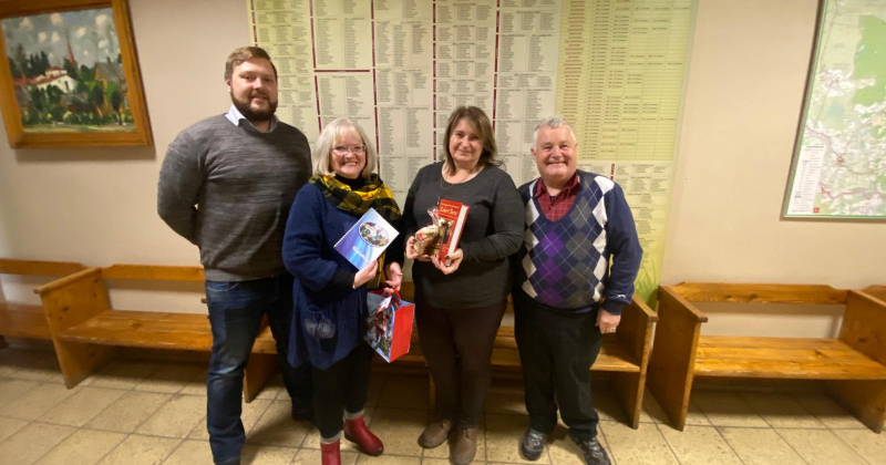 Viesīti apmeklē Skotijas pilsētas Dandī pārstāvji